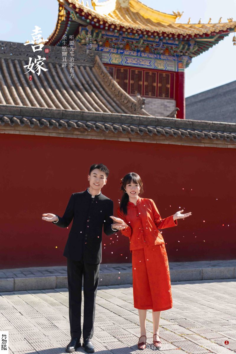 新鲜出炉:)刘堂先生李倩倩女士中式传承婚纱照、中式传承、韩松、行走的放大镜，现场细节，姿态指导的掌控者、婚纱照