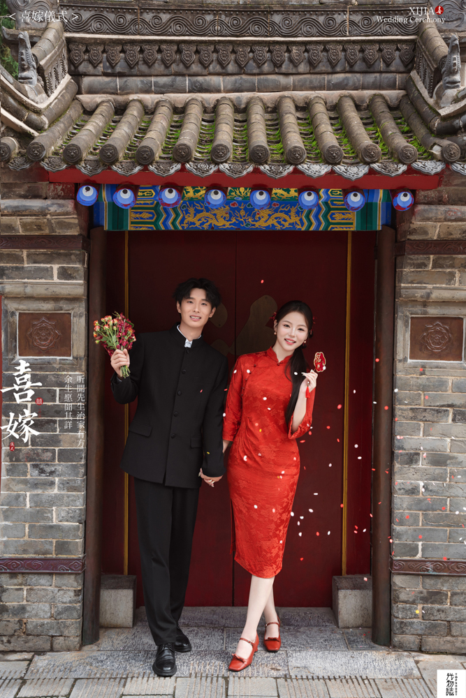 超级甜腻！马先生李女士中式传承婚纱照、中式传承、刘康、六边形战士，不止是沟通，拍摄想法，创造思维样样拿捏。、婚纱照