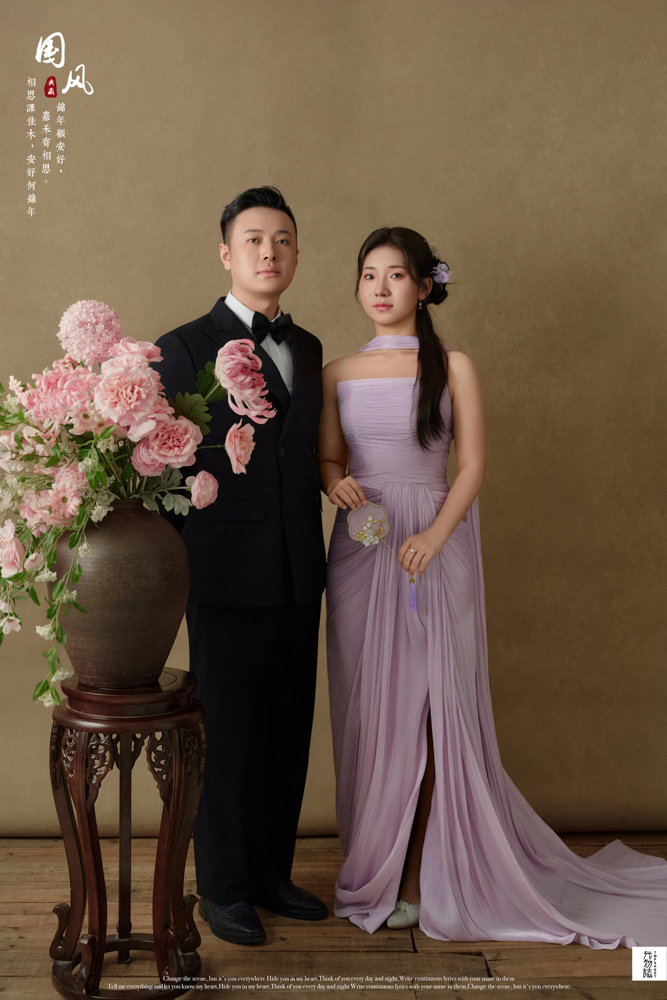 美到心里~吕先生方女士怀旧复古婚纱照、怀旧复古、刘康、六边形战士，不止是沟通，拍摄想法，创造思维样样拿捏。、婚纱照