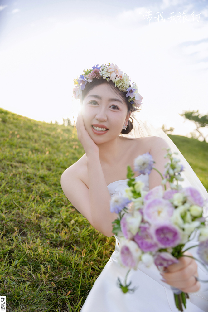 极致情绪！陆广宁先生訾衣女士氛围森系婚纱照、氛围森系  氛围森系、木子、唠嗑型选手，构图多变、情绪拿捏，特写YYDS、婚纱照