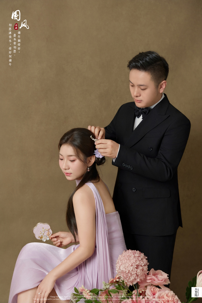 美到心里~吕先生方女士怀旧复古婚纱照、怀旧复古、刘康、六边形战士，不止是沟通，拍摄想法，创造思维样样拿捏。、婚纱照