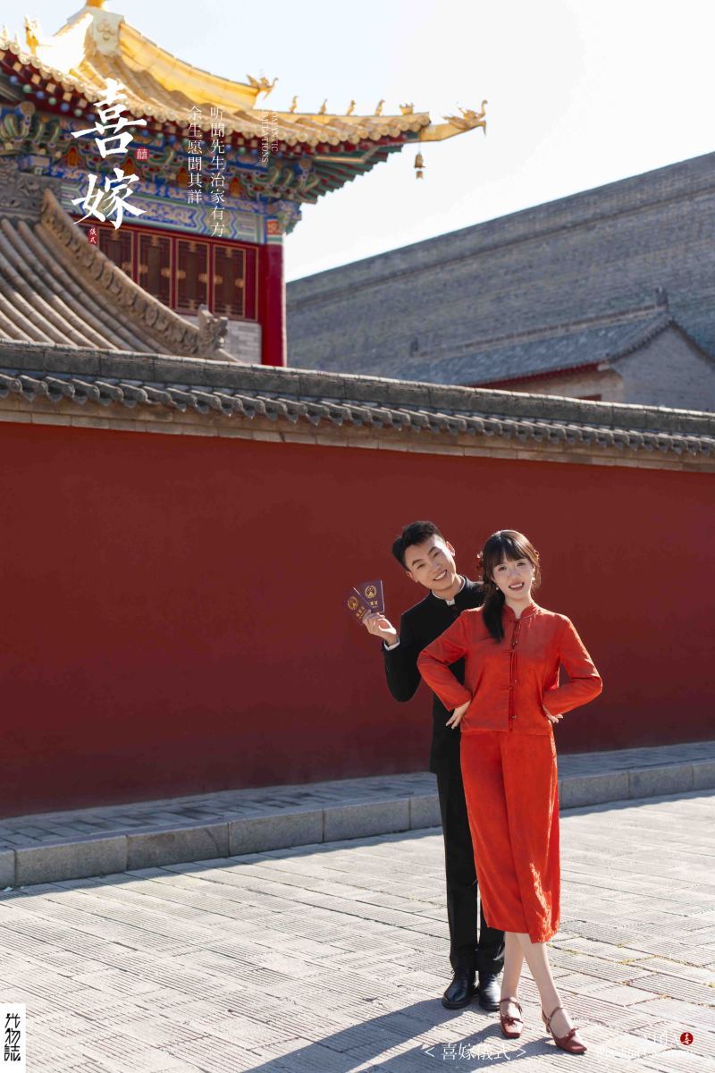新鲜出炉:)刘堂先生李倩倩女士中式传承婚纱照、中式传承、韩松、行走的放大镜，现场细节，姿态指导的掌控者、婚纱照