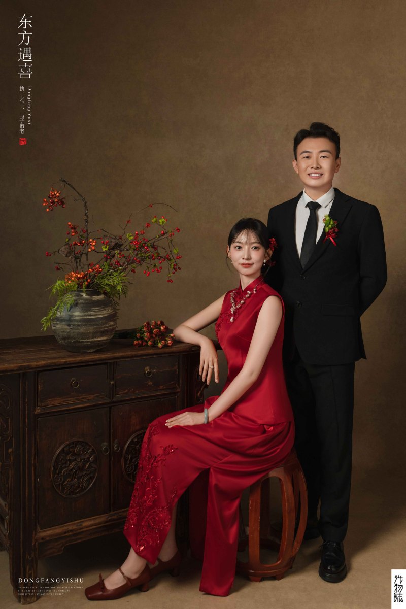 美到想哭1551王文琦先生张洁女士中式传承婚纱照、氛围森系  中式传承、韩松、行走的放大镜，现场细节，姿态指导的掌控者、婚纱照