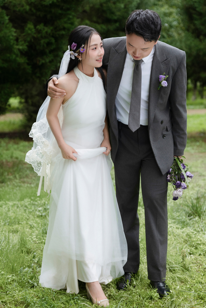 极致情绪！李振先生陈丹女士氛围森系婚纱照、氛围森系、木子、唠嗑型选手，构图多变、情绪拿捏，特写YYDS、婚纱照