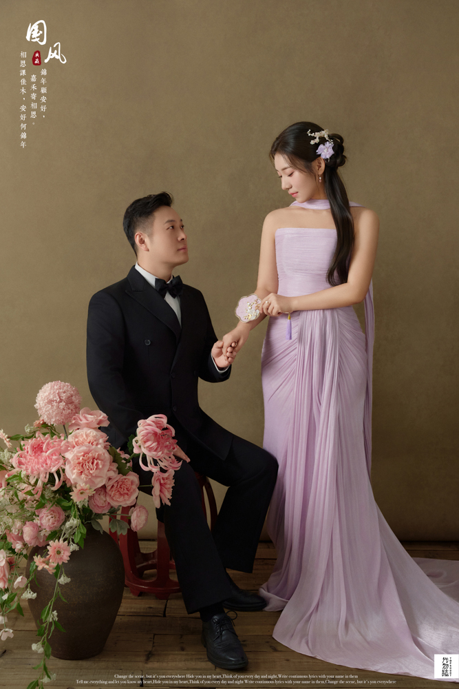 美到心里~吕先生方女士怀旧复古婚纱照、怀旧复古、刘康、六边形战士，不止是沟通，拍摄想法，创造思维样样拿捏。、婚纱照