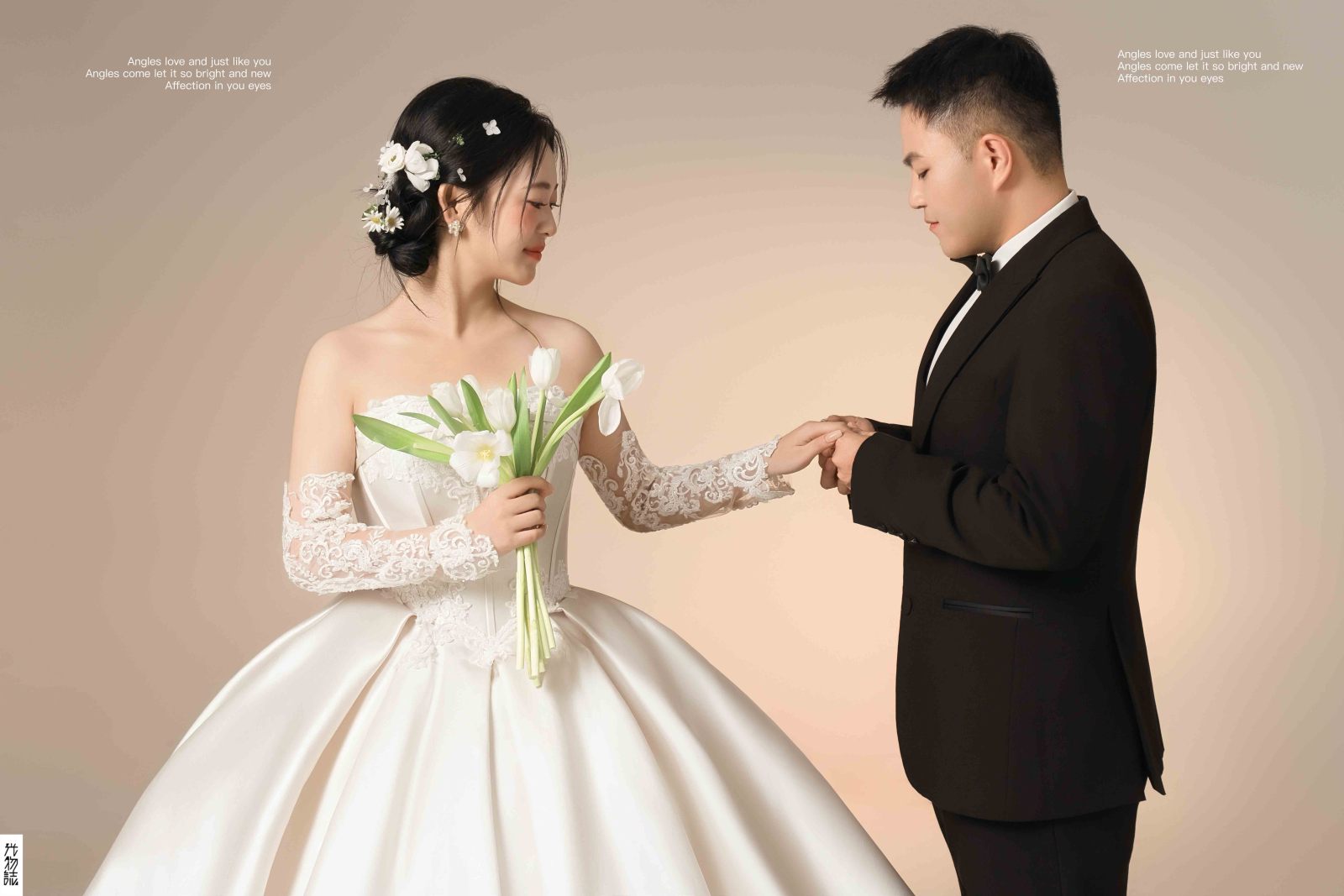 新鲜出炉:)邵建平先生李娜女士极简棚拍婚纱照、极简棚拍、韩松、行走的放大镜，现场细节，姿态指导的掌控者、婚纱照