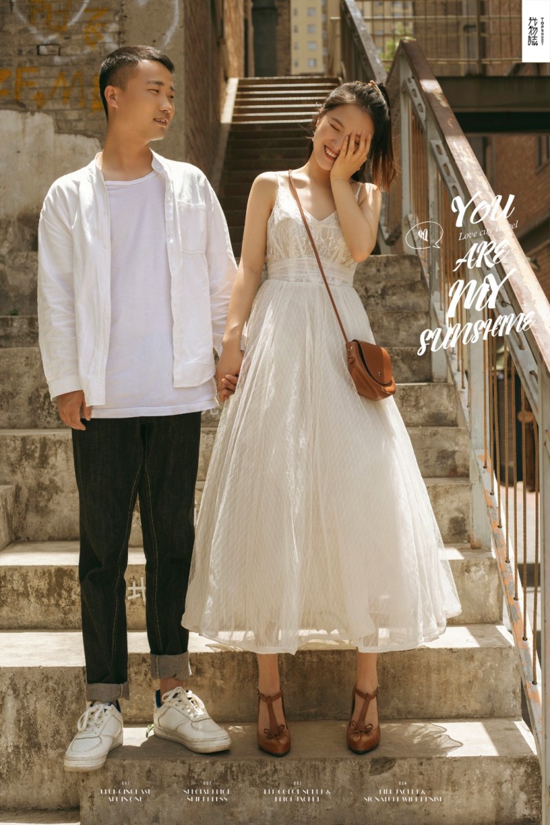 爱情电影。吴超先生曹堃小姐浪漫情绪婚纱照、物誌生活  氛围森系  电影纪实、、、婚纱照