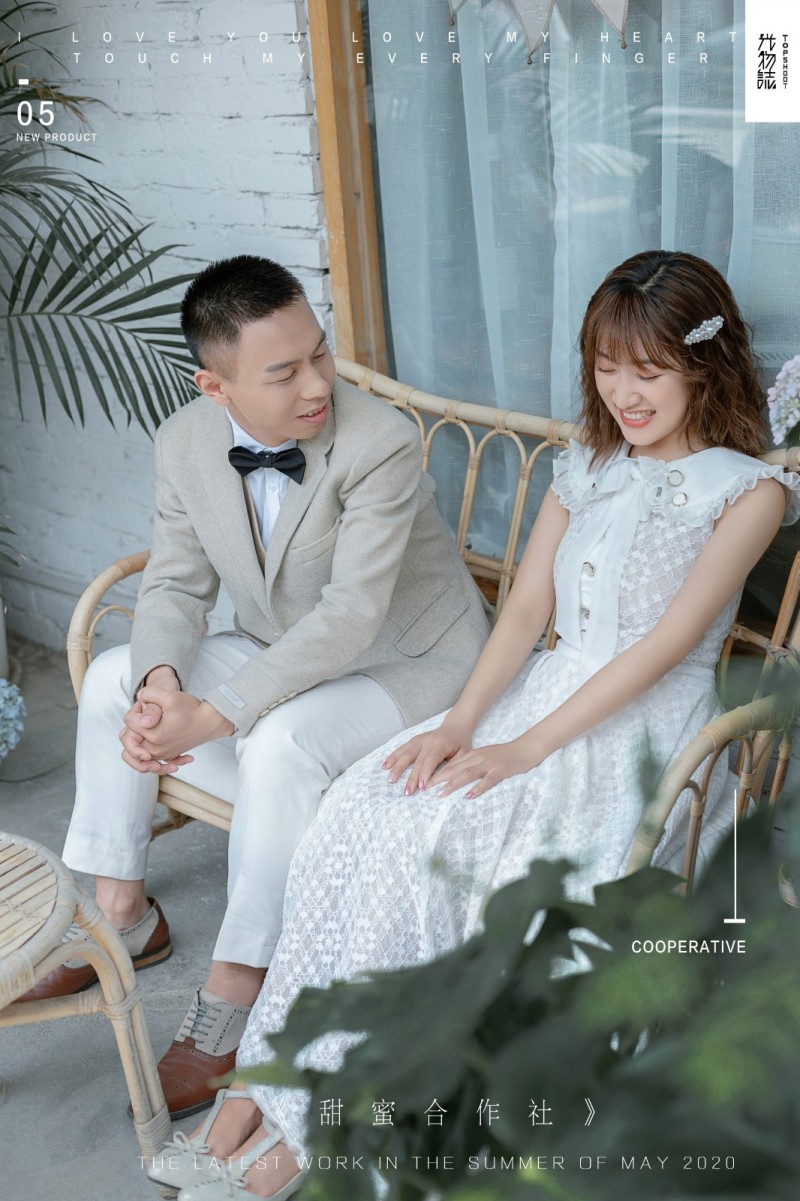 潘先生杜女士甜蜜新鲜式婚纱照、怀旧复古、、、婚纱照