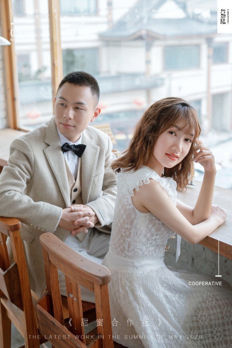 潘先生杜女士甜蜜新鲜式婚纱照、怀旧复古、、、婚纱照