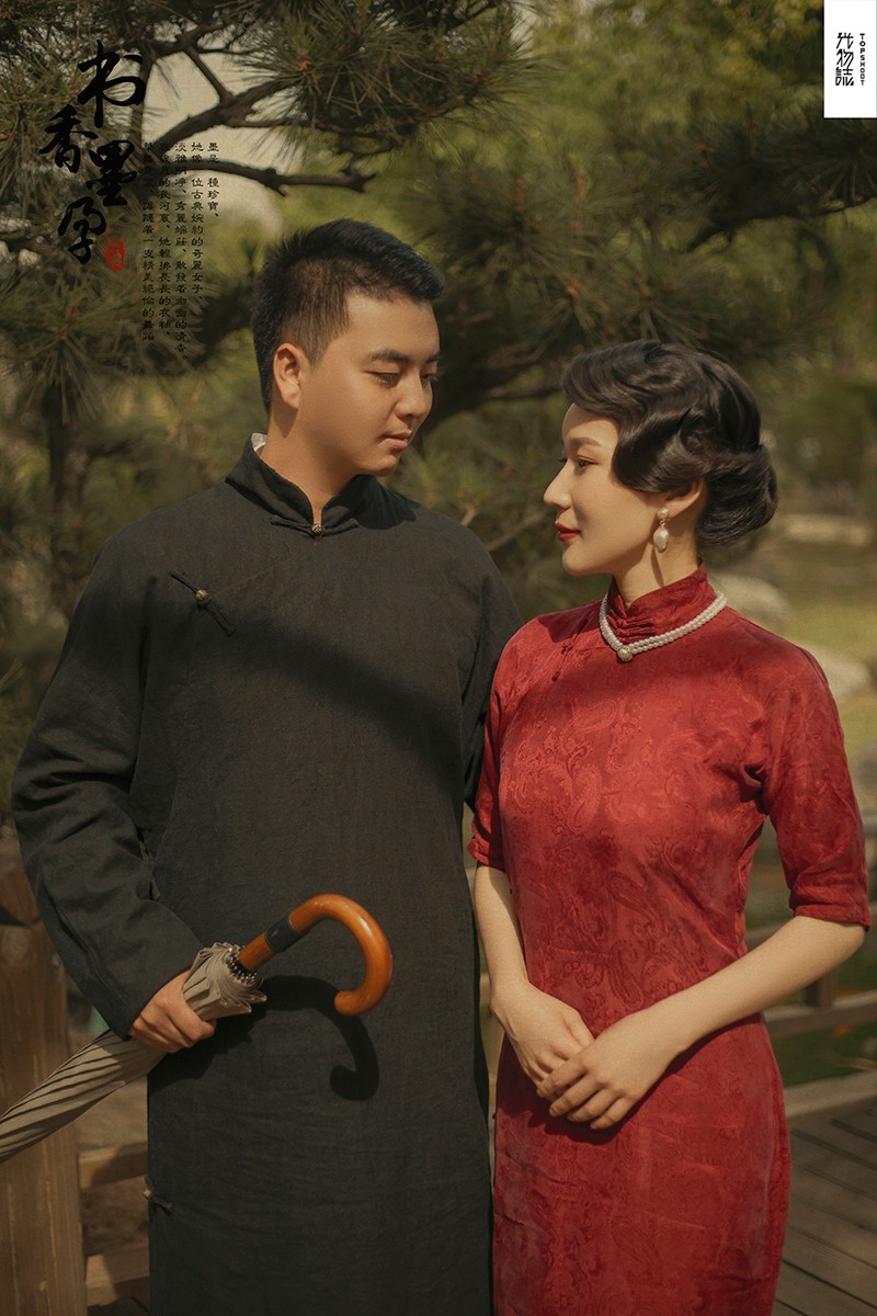 美到心里~王远鹏先生陈洋小姐复古民国风婚纱照、物誌生活  氛围森系  怀旧复古  电影纪实、、、婚纱照