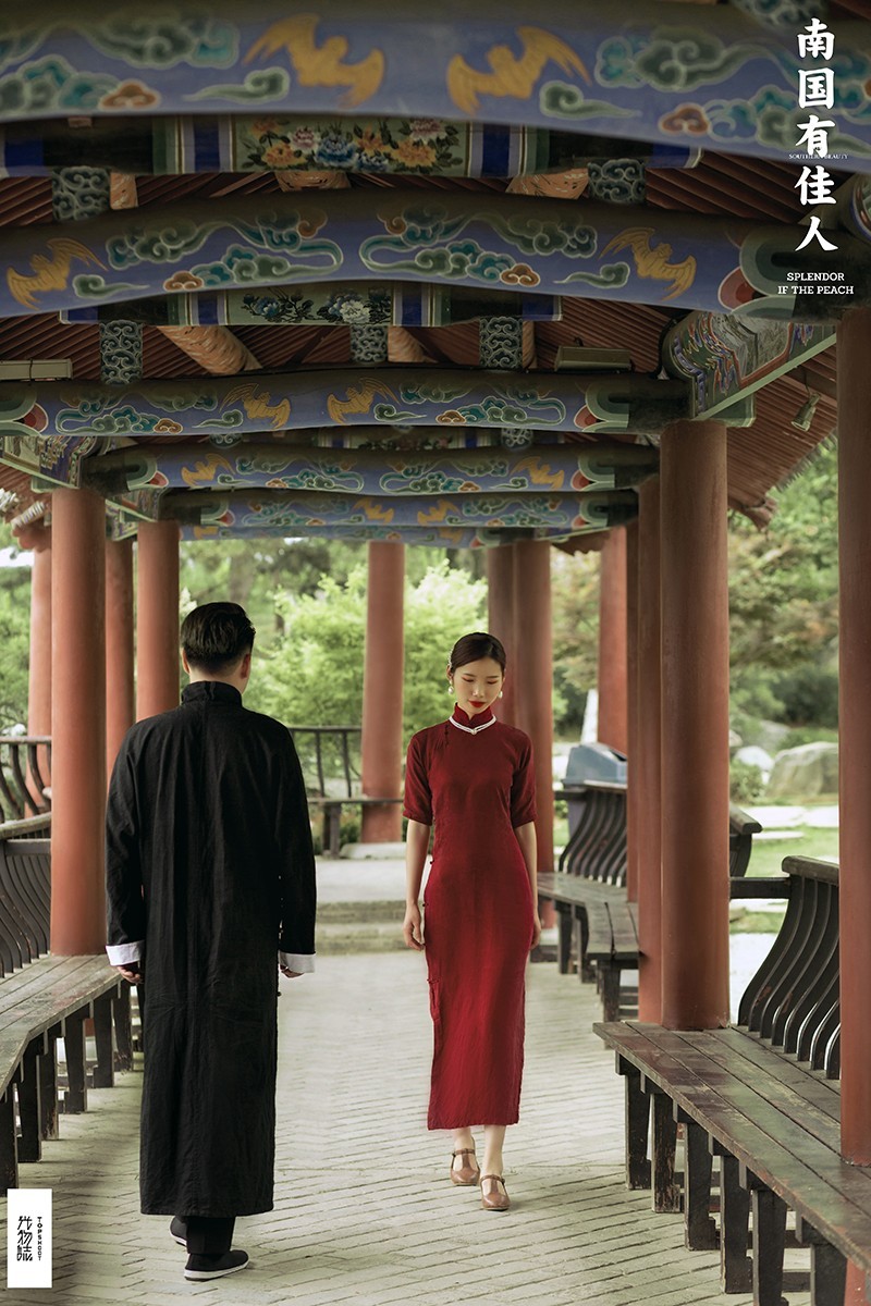 痘尉中先生屈翠女士复古民国风婚纱照、物誌生活、、、婚纱照