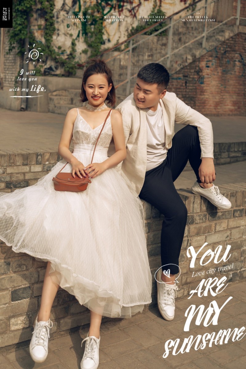 撒狗粮啦~张秦都先生宋旭旭小姐青春印记婚纱照、物誌生活  氛围森系  怀旧复古  电影纪实、、、婚纱照