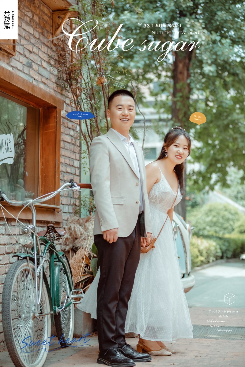 极致情绪！李旺旺先生张丽萍女士你的甜蜜婚纱照、极简棚拍、、、婚纱照