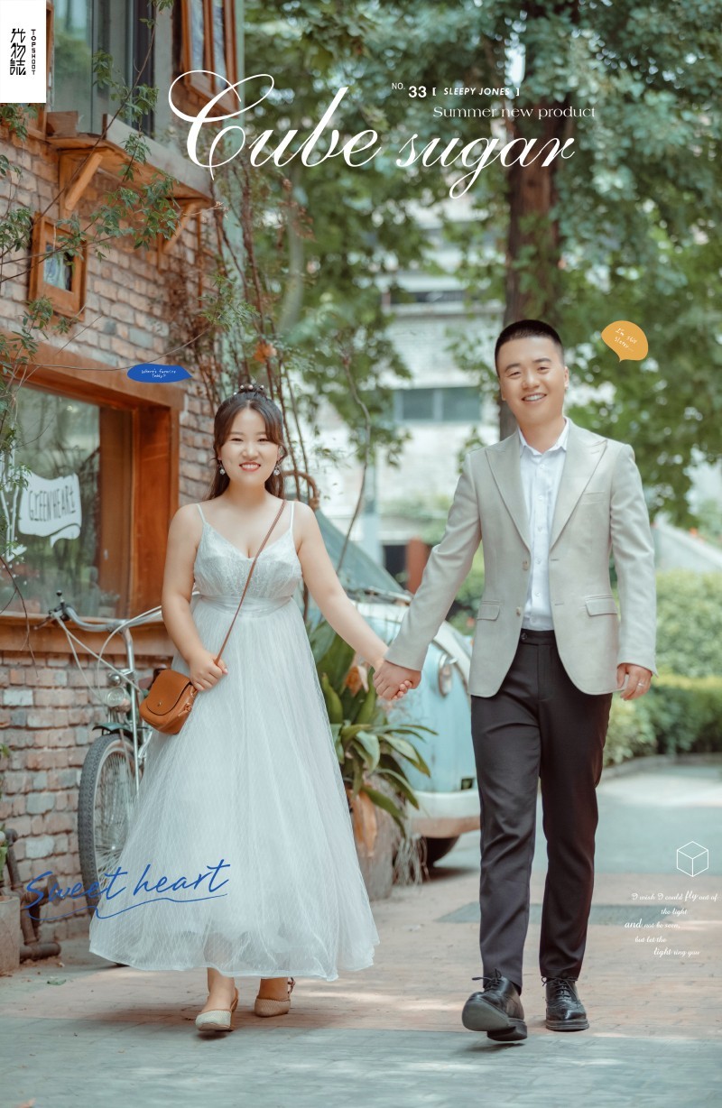 极致情绪！李旺旺先生张丽萍女士你的甜蜜婚纱照、极简棚拍、、、婚纱照