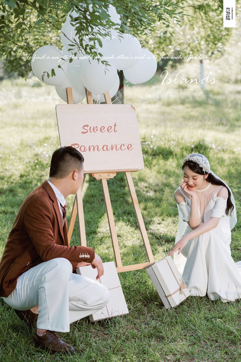 满满狗粮~宋先生屈女士浪漫情绪婚纱照、中式传承  怀旧复古、、、婚纱照