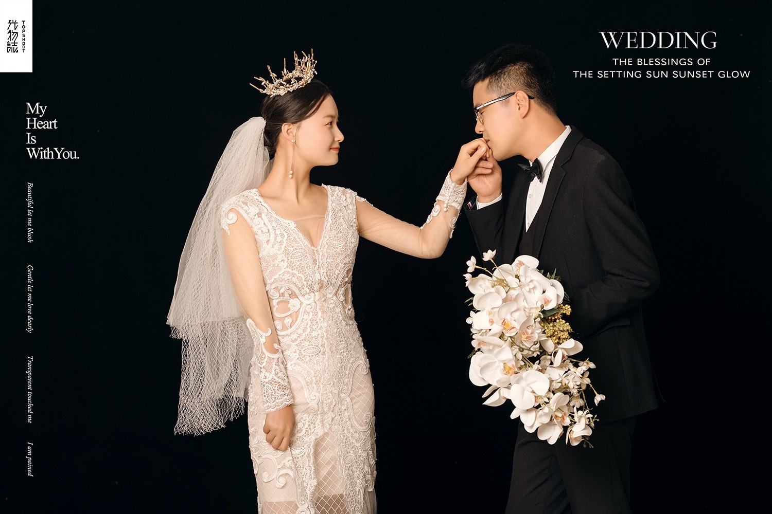 新鲜出炉:)王泰先生纯色简约风婚纱照、极简棚拍、、、婚纱照
