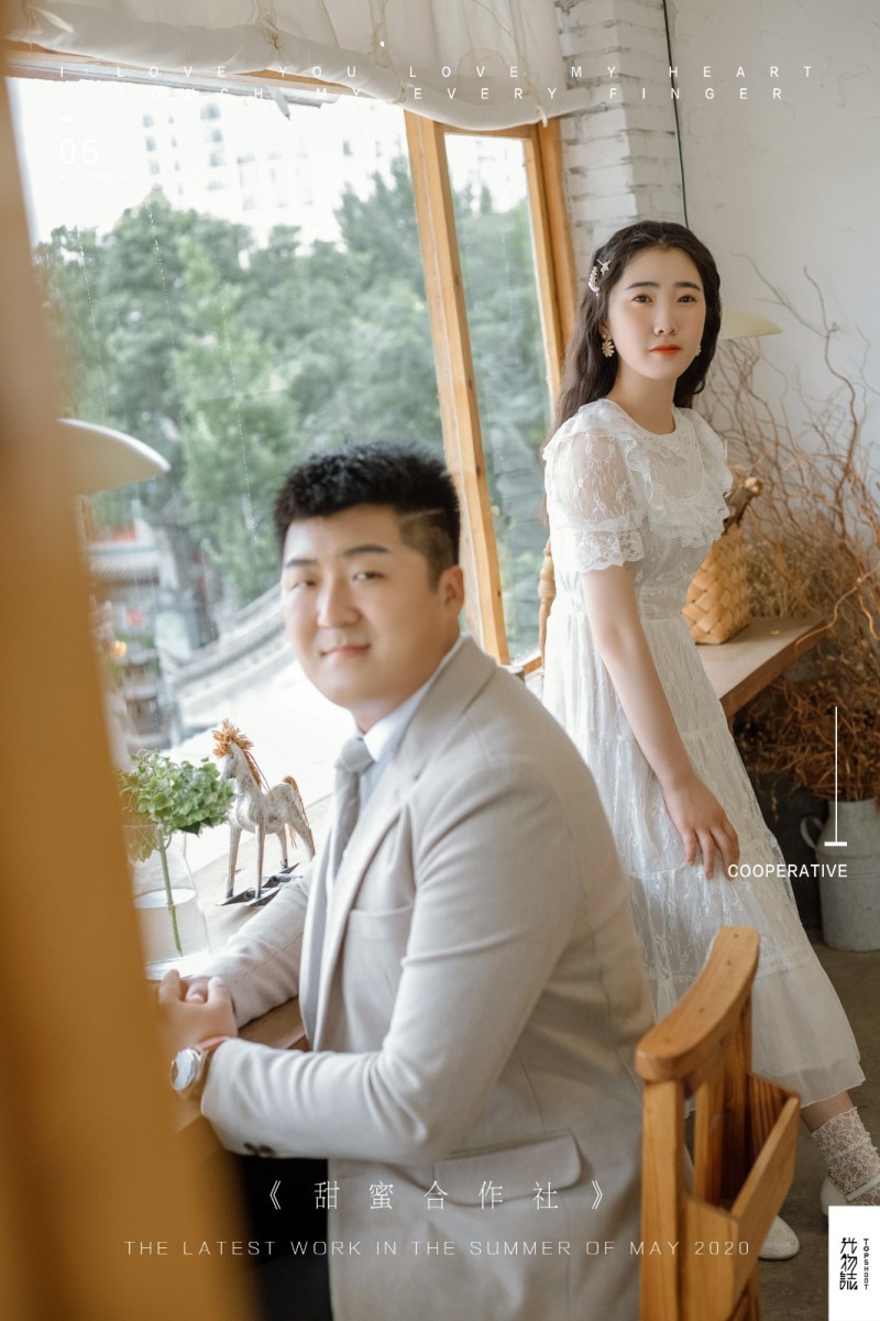 爱了~爱了~王伟先生贺娜小姐你的甜蜜婚纱照、极简棚拍  物誌生活  氛围森系  怀旧复古  电影纪实、、、婚纱照