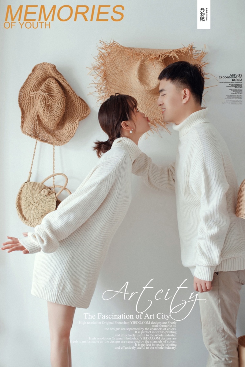 炒鸡甜~宋超先生师雯洁宝宝甜甜的呼吸婚纱照、氛围森系、、、婚纱照