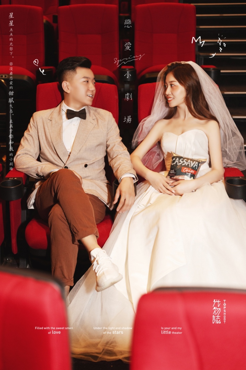 新鲜出炉:)史晓宇先生毛相懿女士又年轻，又有爱婚纱照、氛围森系、、、婚纱照