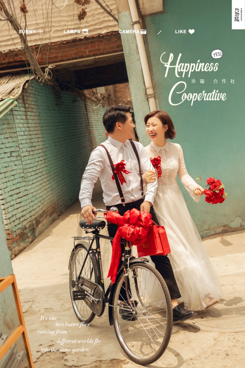 极致情绪！胡青云先生瞿颖女士幸福感婚纱照、怀旧复古、、、婚纱照