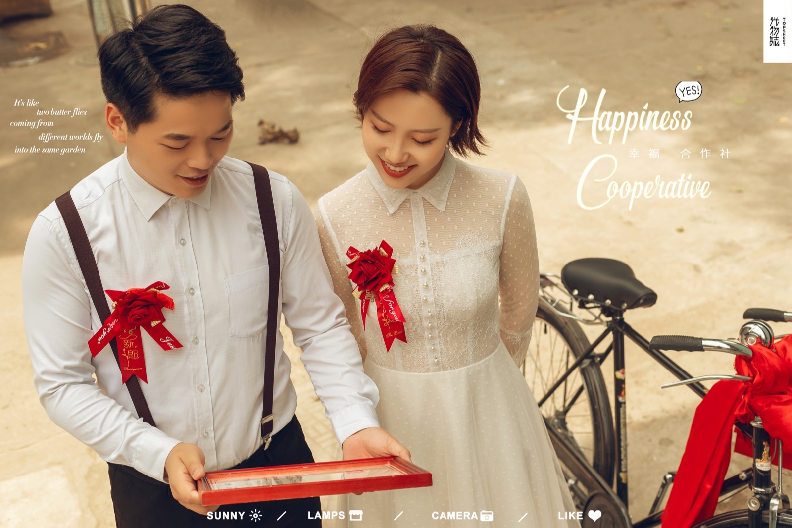 极致情绪！胡青云先生瞿颖女士幸福感婚纱照、怀旧复古、、、婚纱照