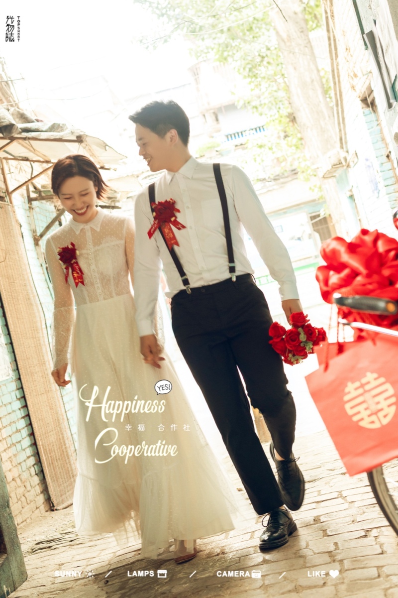 极致情绪！胡青云先生瞿颖女士幸福感婚纱照、怀旧复古、、、婚纱照
