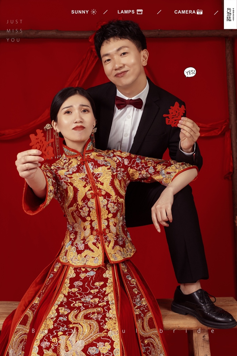 贺宇峰先生王姝蓉你的甜蜜婚纱照、氛围森系、、、婚纱照