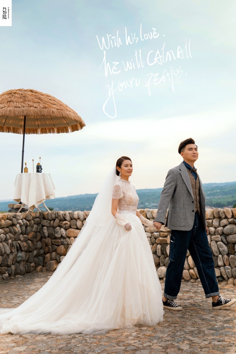 极致情绪！马宇先生尹萌群女士甜蜜新鲜式婚纱照、电影纪实、、、婚纱照