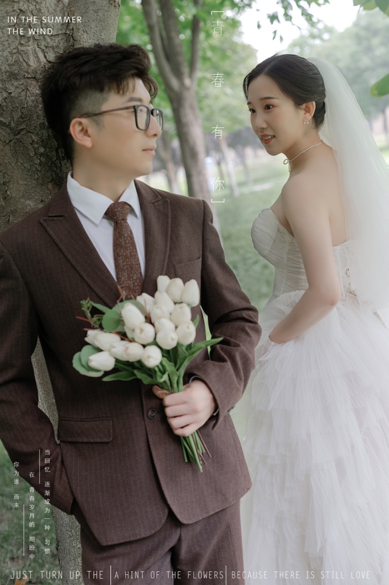 新鲜出炉:)刘光鑫先生单敏宝宝森系ins风婚纱照、中式传承、、、婚纱照