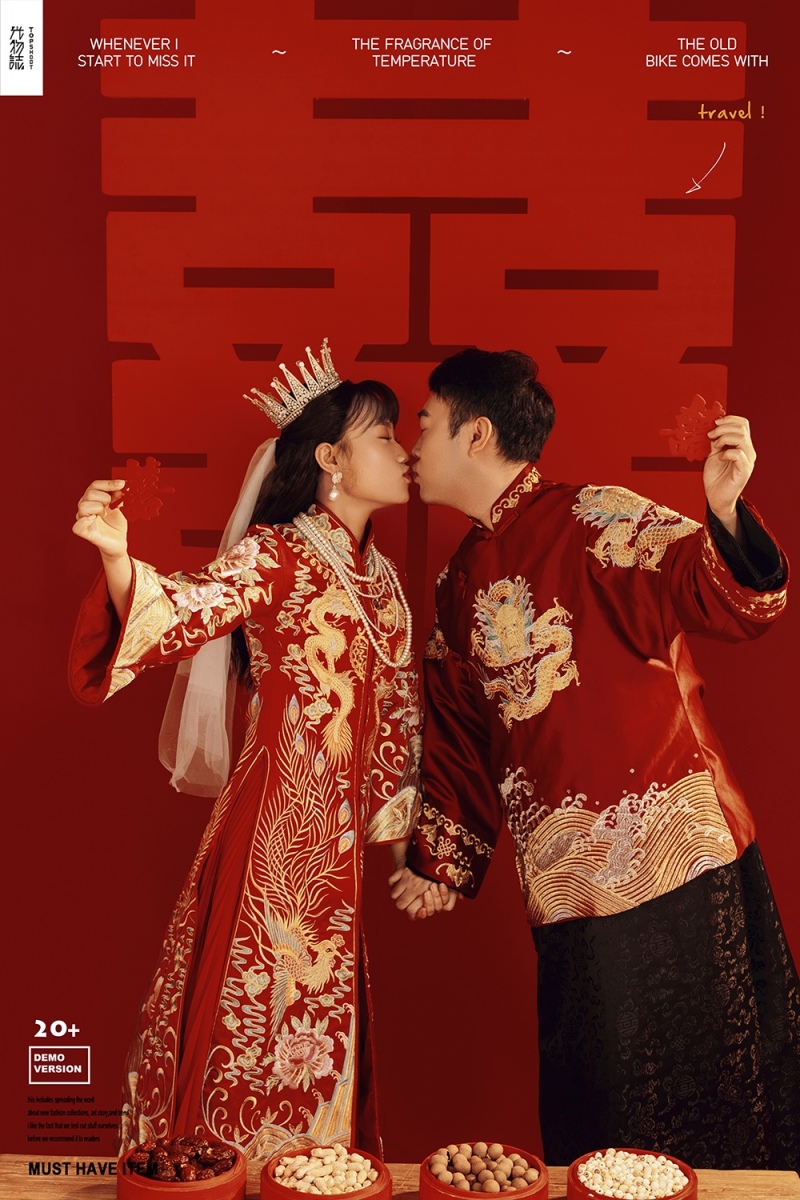 姚思宇先生孙晓萌宝宝甜蜜新鲜式婚纱照、氛围森系、、、婚纱照