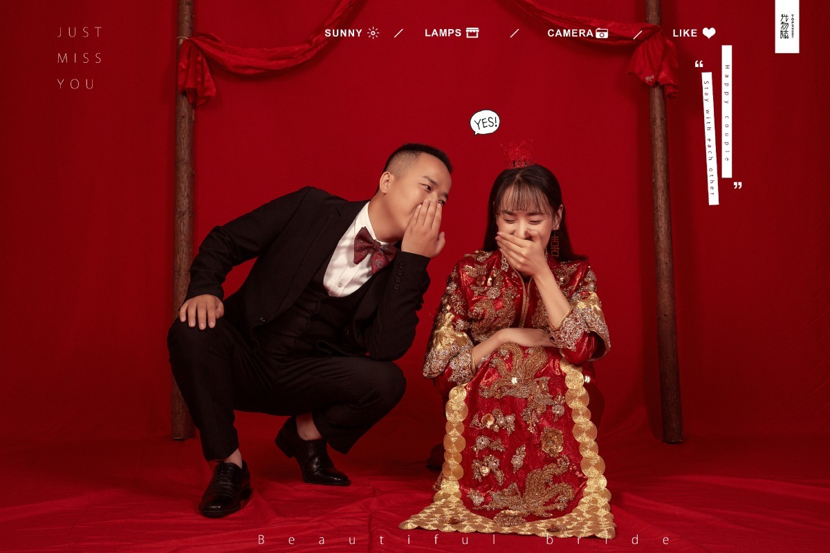 任文杰先生许丽辉女士你的甜蜜婚纱照、极简棚拍、、、婚纱照