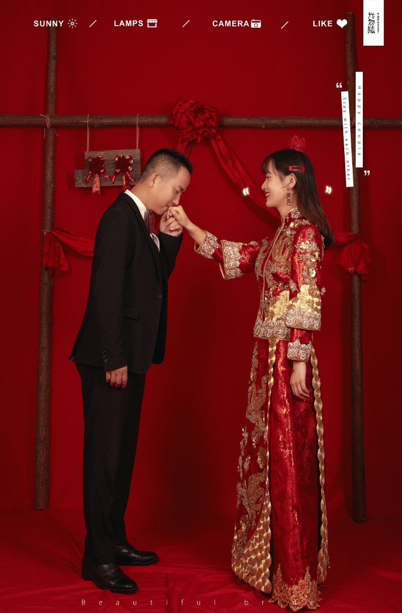 任文杰先生许丽辉女士你的甜蜜婚纱照、极简棚拍、、、婚纱照