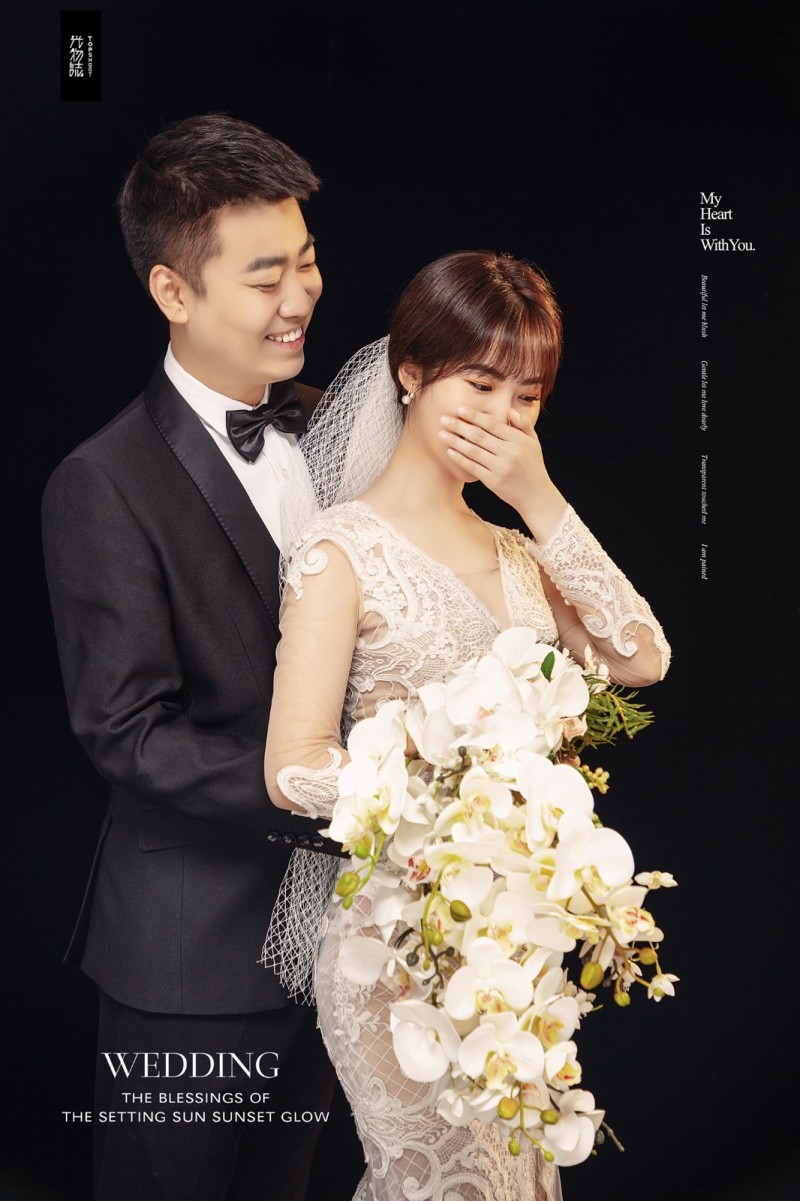 幸福感爆棚黄楠先生芦柯辰女士你的甜蜜婚纱照、中式传承、、、婚纱照