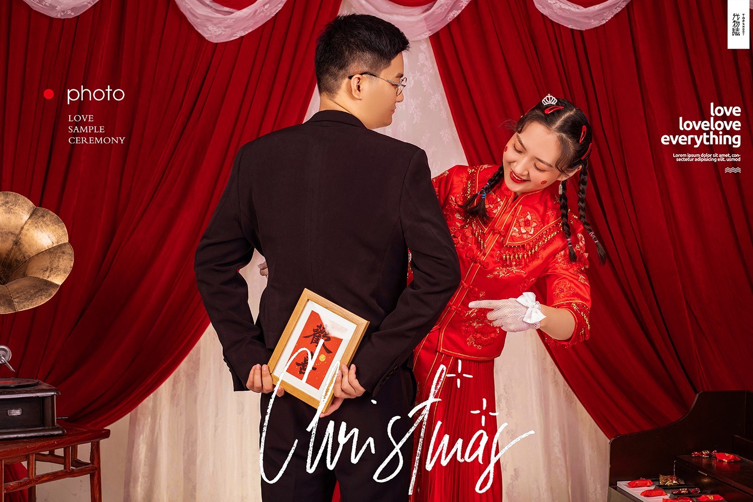 可甜可爱da杨帆先生史金玲女士你的甜蜜婚纱照、极简棚拍、、、婚纱照