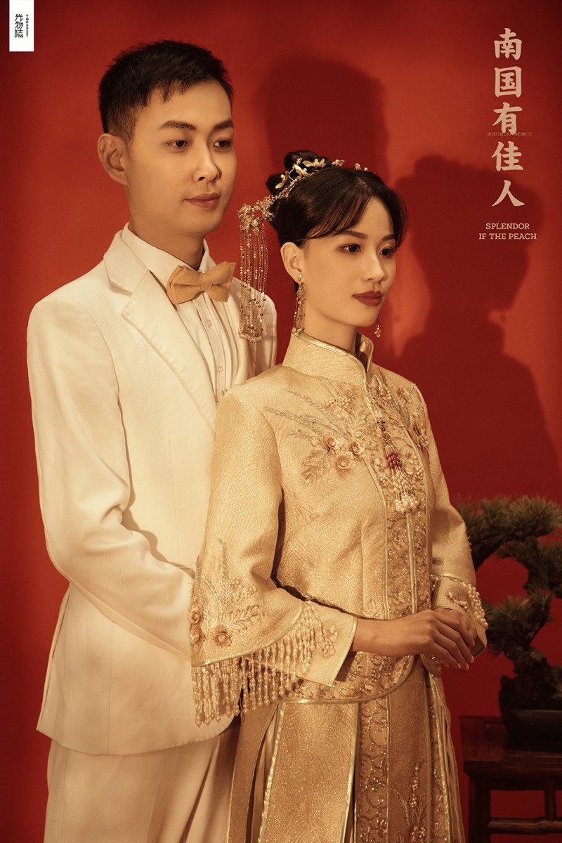 李翼先生崔晓婕女士你的甜蜜婚纱照、极简棚拍、、、婚纱照