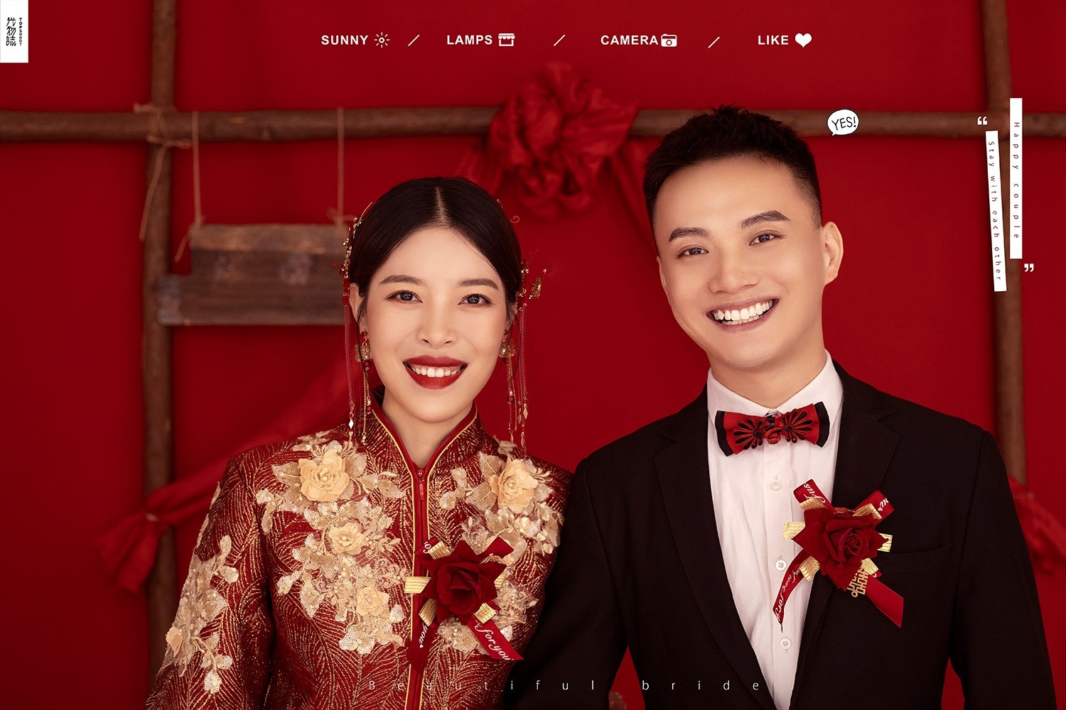 杨强强先生候梦颖你的甜蜜婚纱照、极简棚拍、、、婚纱照