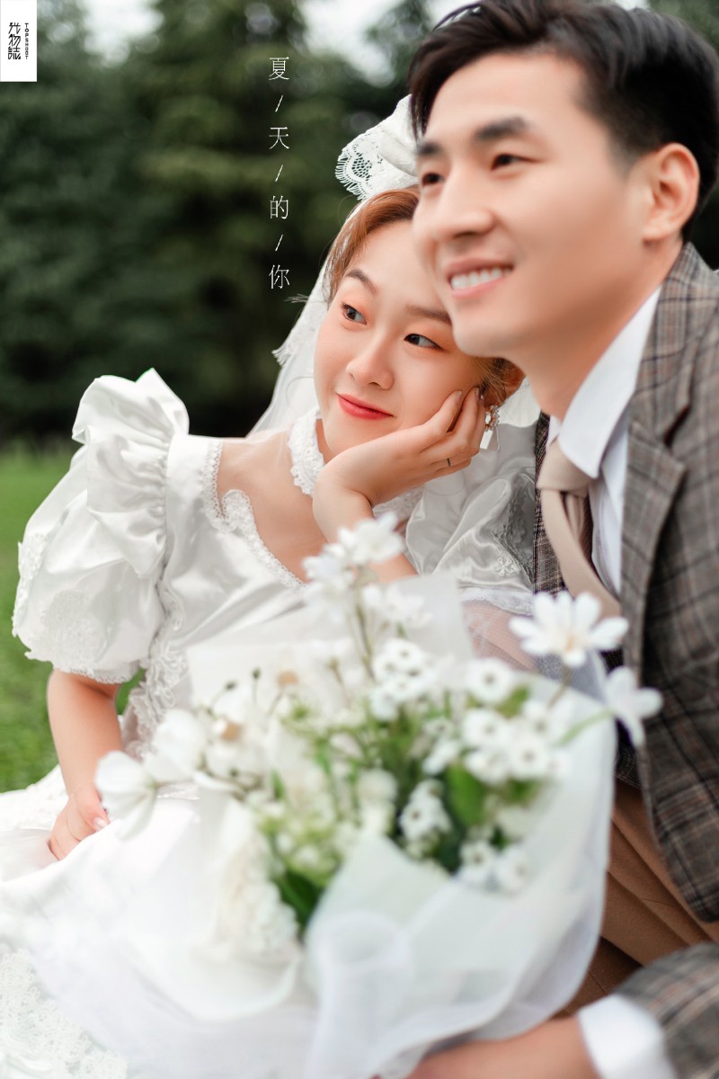 恋爱日记*宁磊先生李易容宝宝甜美系婚纱照、氛围森系、、、婚纱照