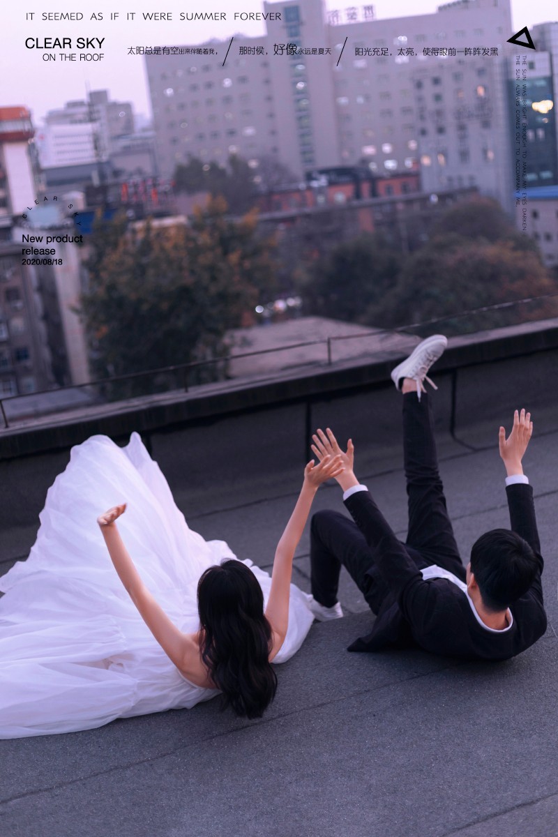 简单爱爱爱❤️李优 先生崔珂女士又年轻，又有爱婚纱照、氛围森系、、、婚纱照