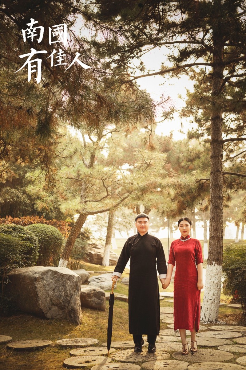 张伟先生马睿女士你的甜蜜婚纱照、怀旧复古、、、婚纱照