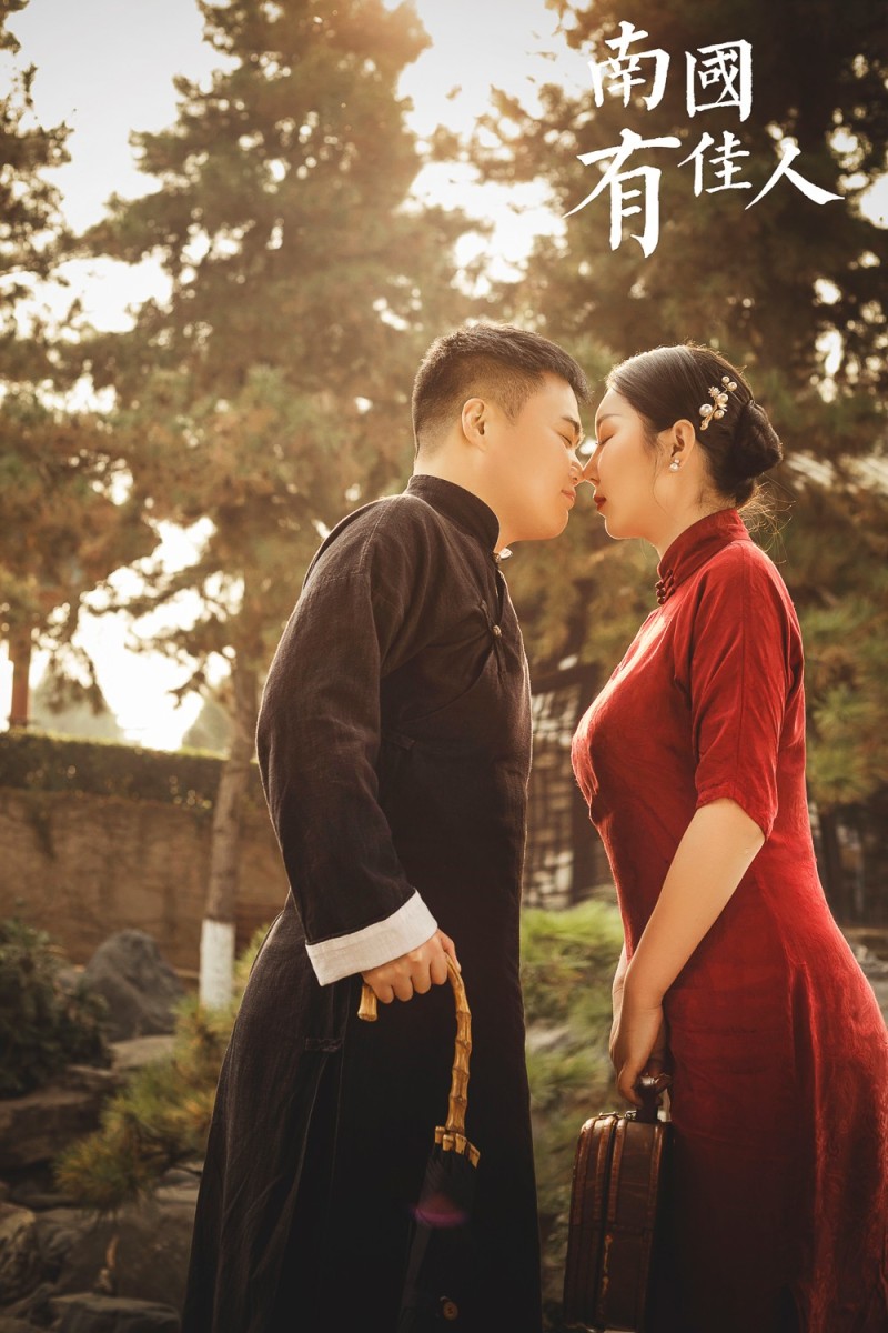 张伟先生马睿女士你的甜蜜婚纱照、怀旧复古、、、婚纱照
