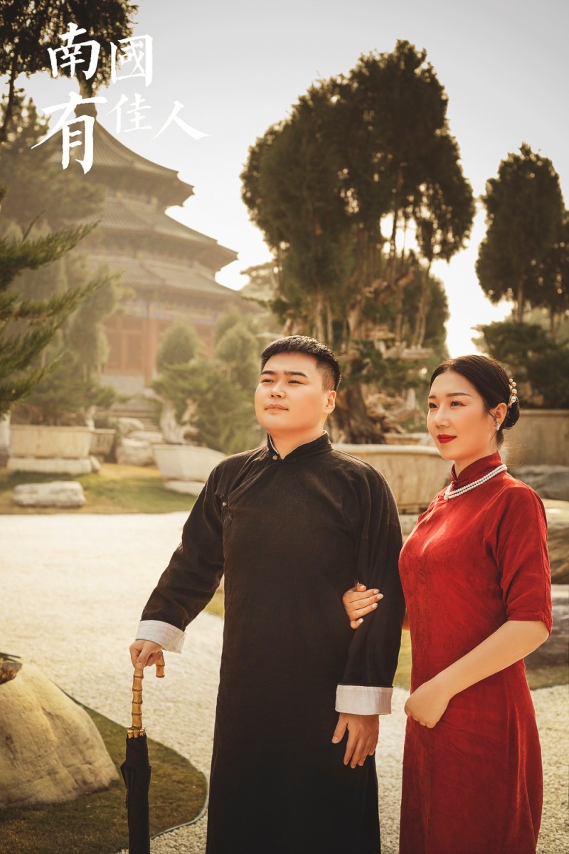 张伟先生马睿女士你的甜蜜婚纱照、怀旧复古、、、婚纱照